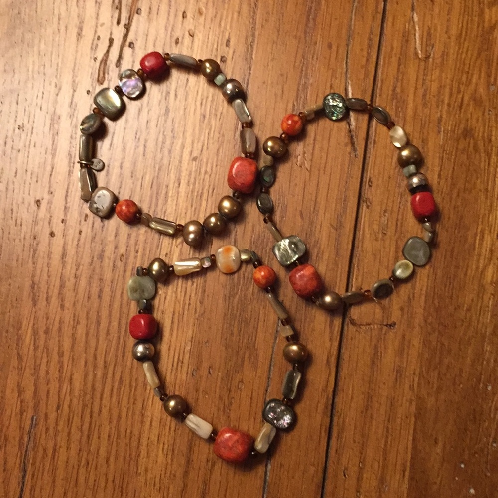 🍁Silpada Sponge Coral bracelets🍁